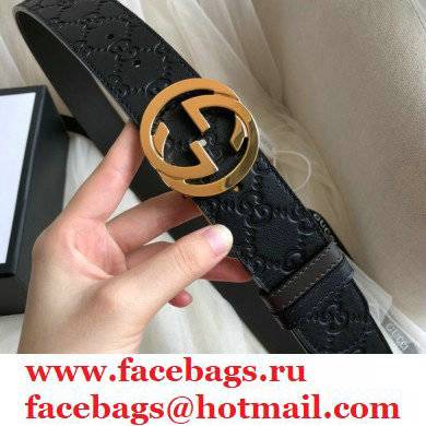 Gucci Width 3.8cm Belt G127 - Click Image to Close