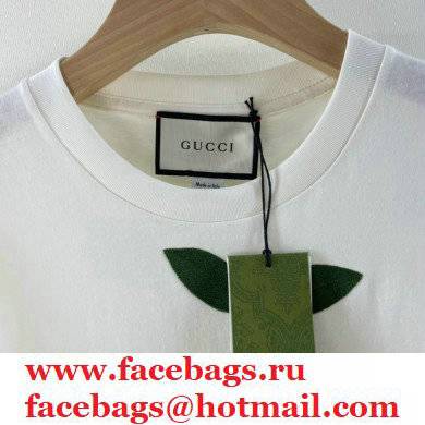 Gucci cherry print cotton T-shirt 644669 2021 - Click Image to Close