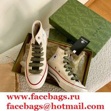 Gucci x Converse Canvas High-top Sneakers 03 2021 - Click Image to Close