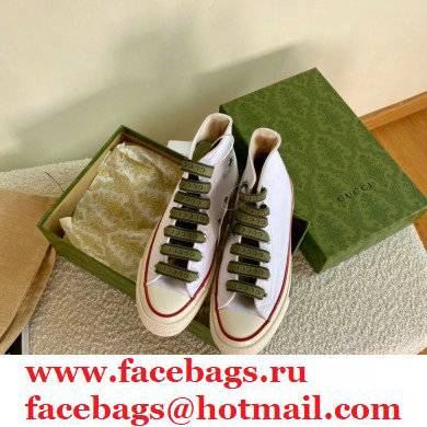 Gucci x Converse Canvas High-top Sneakers 04 2021