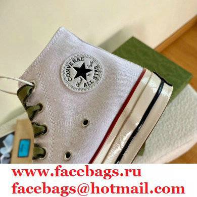 Gucci x Converse Canvas High-top Sneakers 04 2021