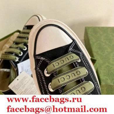 Gucci x Converse Canvas Low-top Sneakers 01 2021 - Click Image to Close