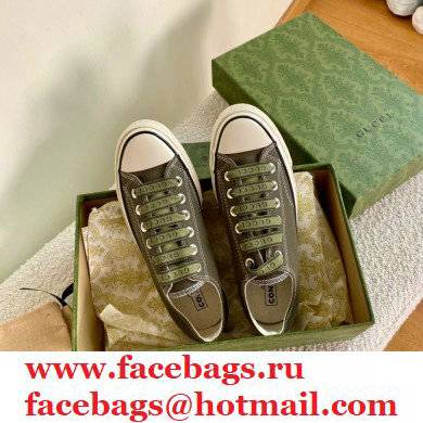 Gucci x Converse Canvas Low-top Sneakers 02 2021 - Click Image to Close
