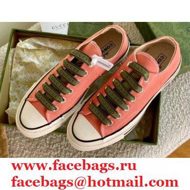Gucci x Converse Canvas Low-top Sneakers 06 2021 - Click Image to Close