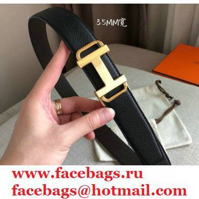 Hermes Width 3.5cm Belt H65 - Click Image to Close