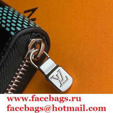Louis Vuitton Damier Infini 3D Leather Zippy Wallet Vertical N60442 Green 2021 - Click Image to Close
