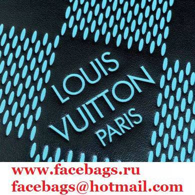 Louis Vuitton Damier Infini 3D Leather Zippy Wallet Vertical N60442 Green 2021 - Click Image to Close