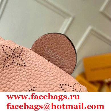 Louis Vuitton Mahina Perforated Leather Scala Mini Pouch Bag M80092 Magnolia Pink 2021 - Click Image to Close