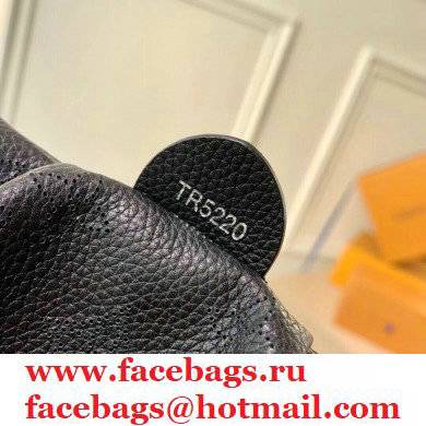 Louis Vuitton Mahina Perforated Leather Scala Mini Pouch Bag M80093 Black 2021