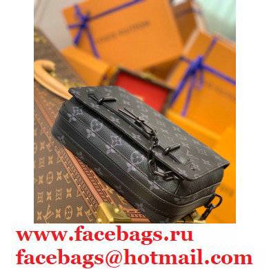 Louis Vuitton Monogram Eclipse Canvas Steamer Messenger Bag M45585 2021