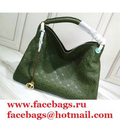 Louis Vuitton Monogram Empreinte Artsy MM Bag M43876 Army Green
