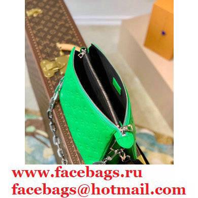 Louis Vuitton Monogram-embossed Lambskin Coussin PM Bag M57936 Green 2021 - Click Image to Close