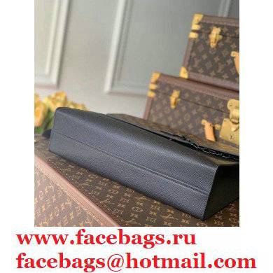 Louis Vuitton Taiga Leather Robusto Briefcase Bag M30591 Black 2021