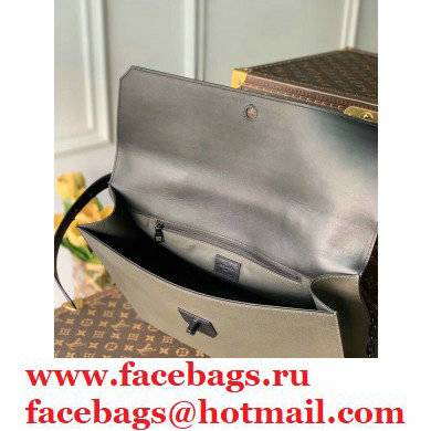 Louis Vuitton Taiga Leather Robusto Briefcase Bag M30591 Khaki Green 2021 - Click Image to Close