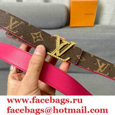 Louis Vuitton Width 3cm Belt LV107