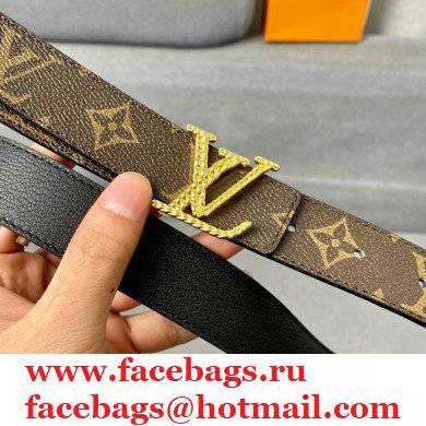 Louis Vuitton Width 3cm Belt LV109