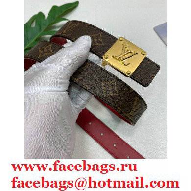 Louis Vuitton Width 3cm Belt LV111