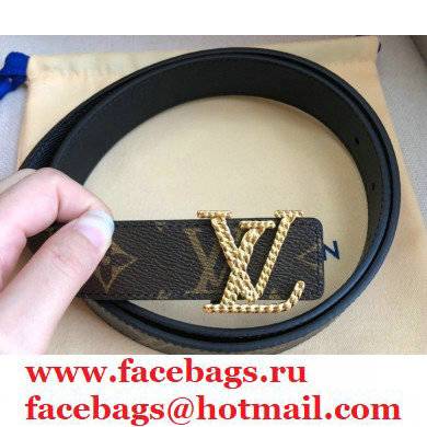 Louis Vuitton Width 3cm Belt LV114