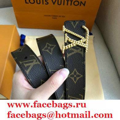 Louis Vuitton Width 3cm Belt LV116