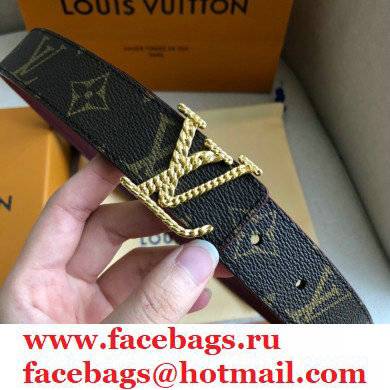 Louis Vuitton Width 3cm Belt LV117