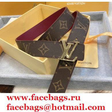 Louis Vuitton Width 3cm Belt LV131