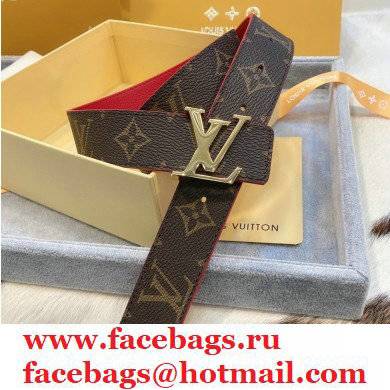 Louis Vuitton Width 3cm Belt LV132