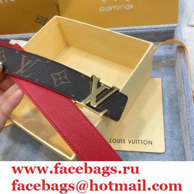 Louis Vuitton Width 3cm Belt LV132