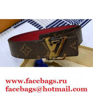 Louis Vuitton Width 3cm Belt LV83