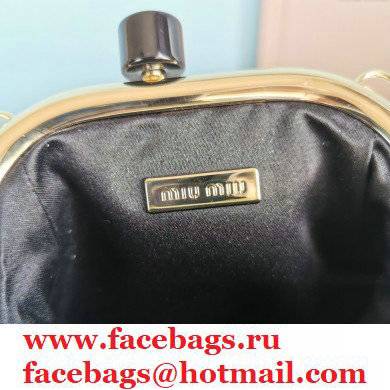 Miu Miu Belle Nappa Leather Mini Bag 5BP016 Black