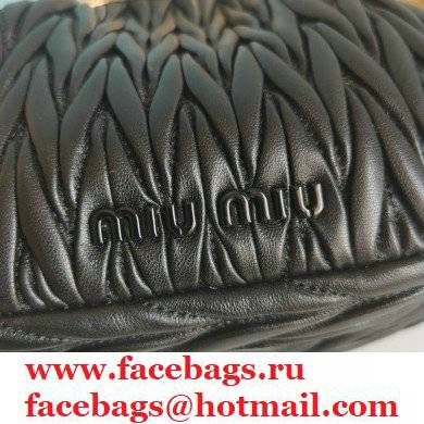 Miu Miu Belle Nappa Leather Small Bag 5BP016 Black