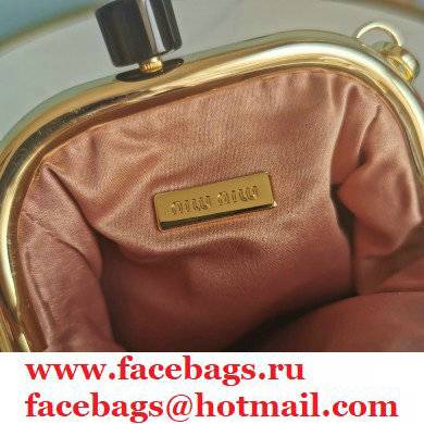 Miu Miu Belle Nappa Leather Small Bag 5BP016 Nude Pink