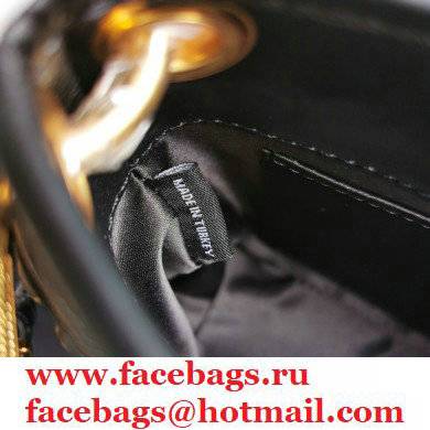 Miu Miu Coffer Matelasse Nappa Leather HandBag 5BH188 Black - Click Image to Close