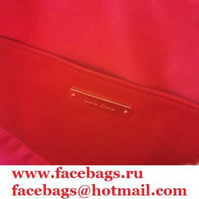 Miu Miu Matelasse Nappa Leather Heart Bag 5BH166 Red - Click Image to Close