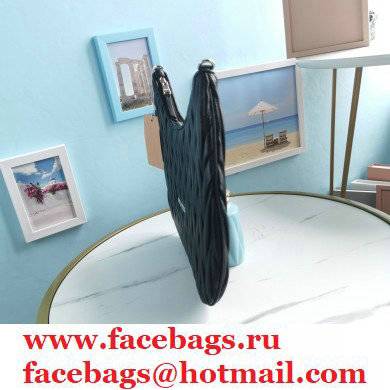 Miu Miu Matelasse Nappa Leather Shoulder Bag 5BC085 Black - Click Image to Close