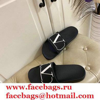 Valentino Rubber Slide Sandals 01 2021 - Click Image to Close