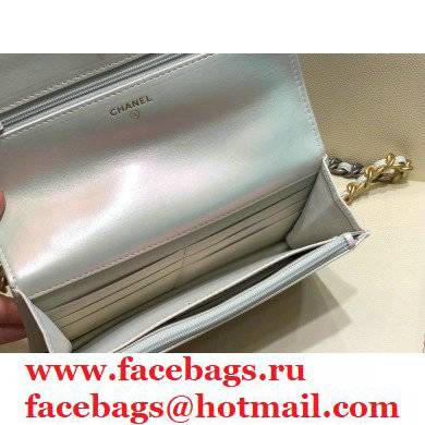 chanel woc bag AS86092 silver with gold hardware