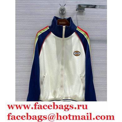 gucci Technical jersey zip-up jacket and pants 2021 - Click Image to Close