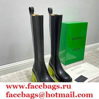 Bottega Veneta Calfskin Rubber Platform boots Bs001 2021 - Click Image to Close