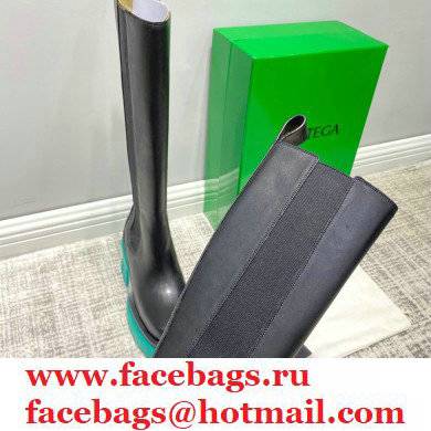 Bottega Veneta Calfskin Rubber Platform boots Bs002 2021