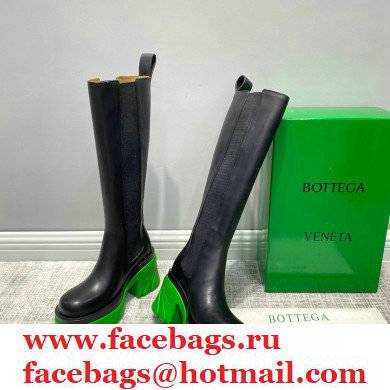 Bottega Veneta Calfskin Rubber Platform boots Bs003 2021 - Click Image to Close