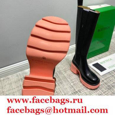 Bottega Veneta Calfskin Rubber Platform boots Bs004 2021 - Click Image to Close