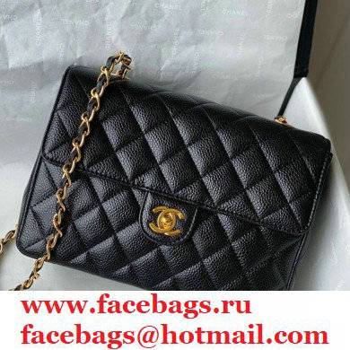 Chanel Cowhide Golden ChainBag in Black A2308 2021 - Click Image to Close