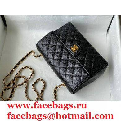 Chanel Cowhide Golden ChainBag in Black A2308 2021 - Click Image to Close