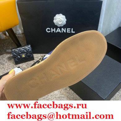Chanel Sheepskin/Canvas Fisherman Sandals Cs003 2021