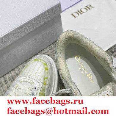 Dior Latex cowhide cushion Shell-toe sports shoes Green Ds006 2021