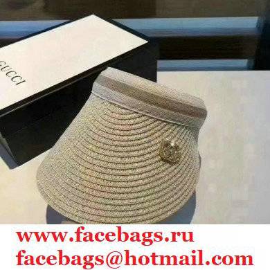 Gucci Fashion empty top sunhat in Khaki Gh001 2021