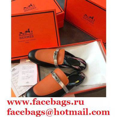 Hermes Calfskin Kelly shoe buckle Mules shoes Her003 2021