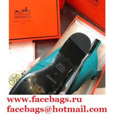 Hermes Calfskin Kelly shoe buckle Mules shoes Her004 2021 - Click Image to Close