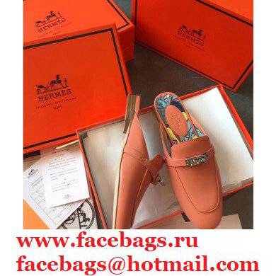 Hermes Calfskin Kelly shoe buckle Mules shoes Her005 2021