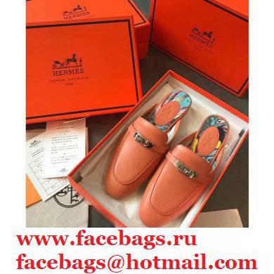 Hermes Calfskin Kelly shoe buckle Mules shoes Her005 2021